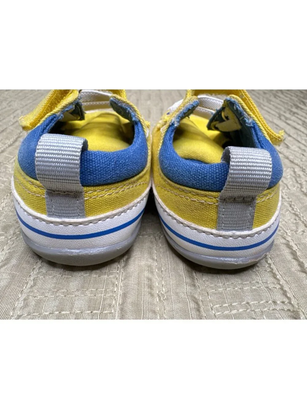 Infant 4 See Kai Run Stevie Yellow First Walker Shoes